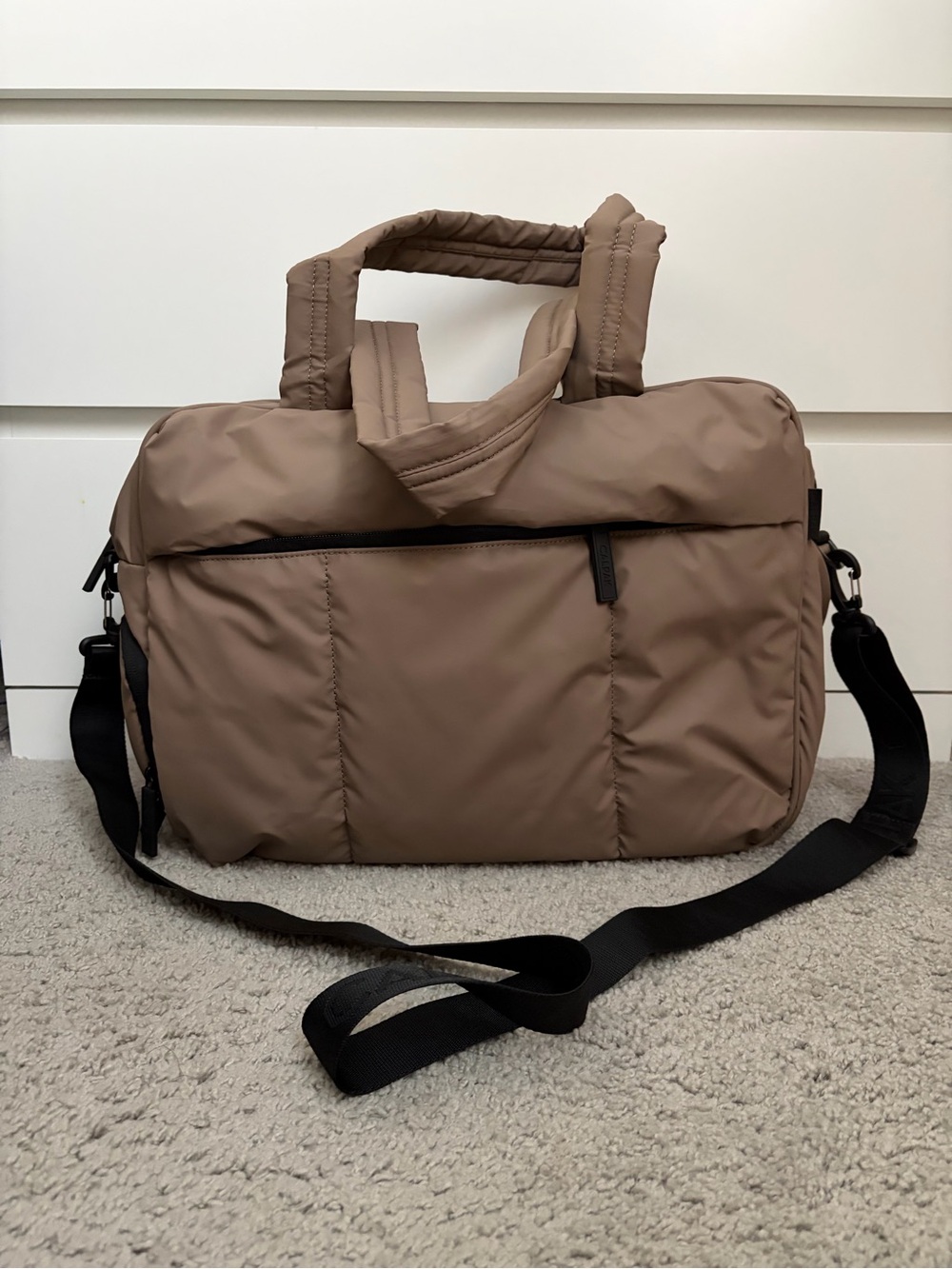 Calpak Luka duffle bag - Chocolate